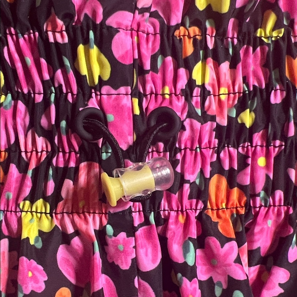 Kate Spade pink and black Floral jacket size M - Picture 12 of 12